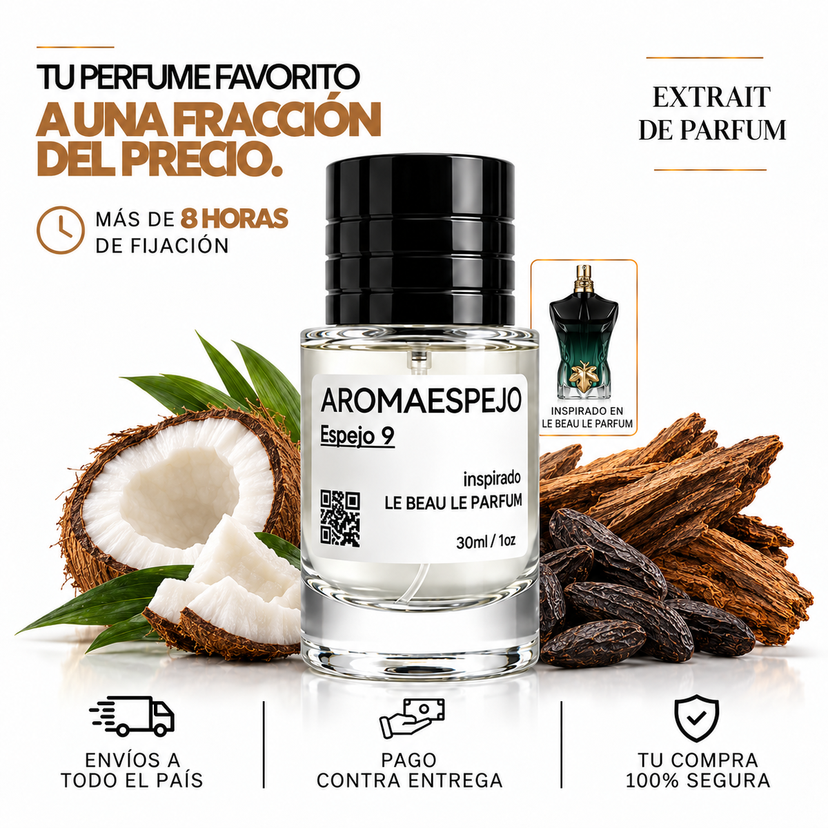 Portada Espejo 9 inspirado en Le Beau Le Parfum de Jean Paul Gaultier