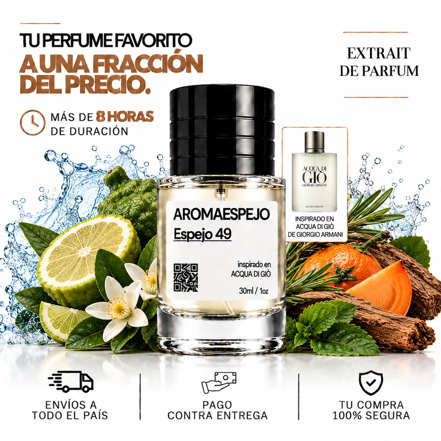 Espejo 49 (Inspirado en Acqua di Giò de Giorgio Armani)