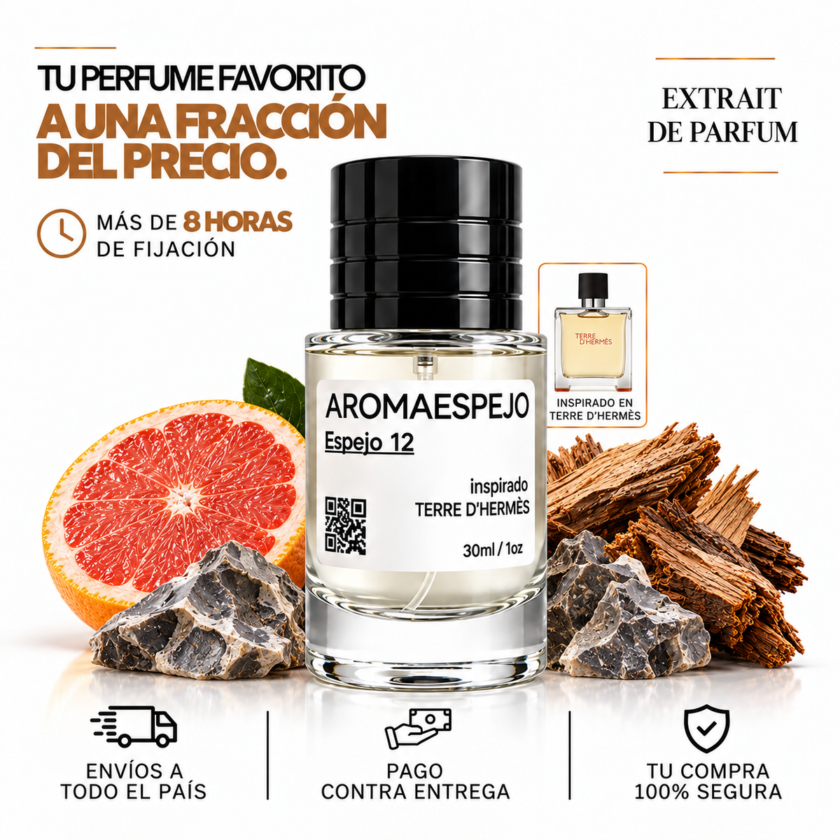 Portada Espejo 12 inspirado en Terre d'Hermès