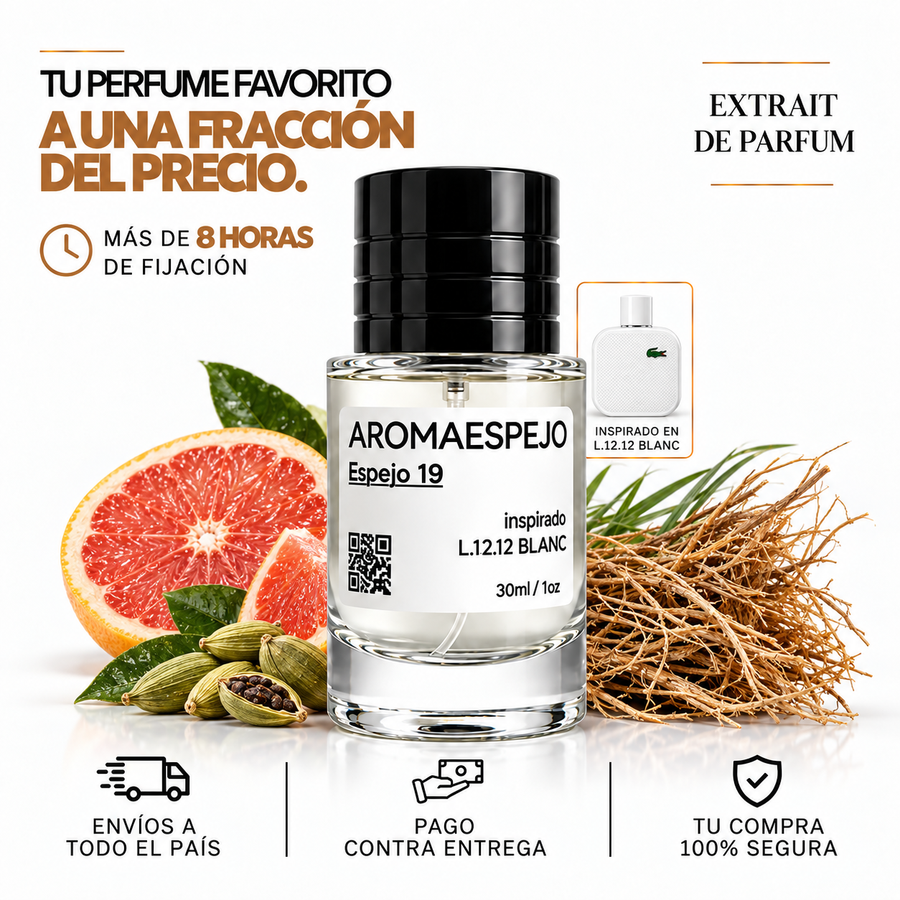 Espejo 19 (Inspirado en L.12.12 Blanc de Lacoste)