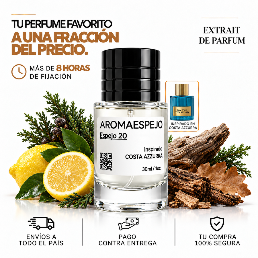 Espejo 20 (Inspirado en Costa Azzurra de Tom Ford)