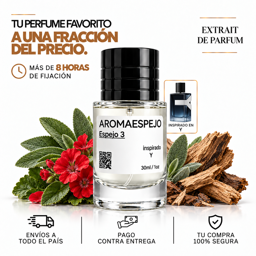 Espejo 3 (Inspirado en Y de Yves Saint Laurent)