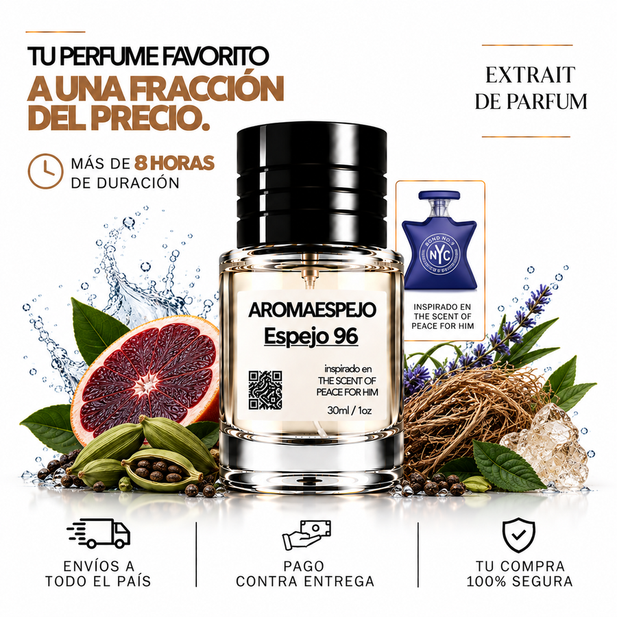 Espejo 96 (Inspirado en The Scent of Peace for Him de Bond No. 9)